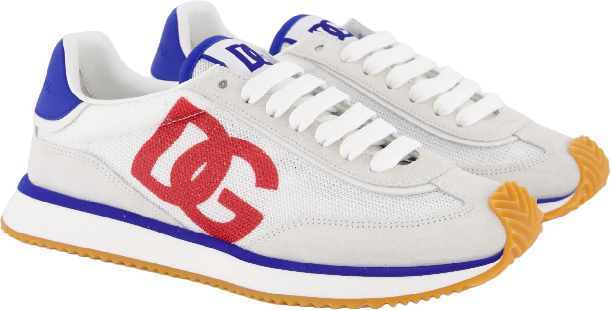 Dolce & Gabbana Dolce&Gabbana Dames Cushion Sneaker Wit/Multi Wit