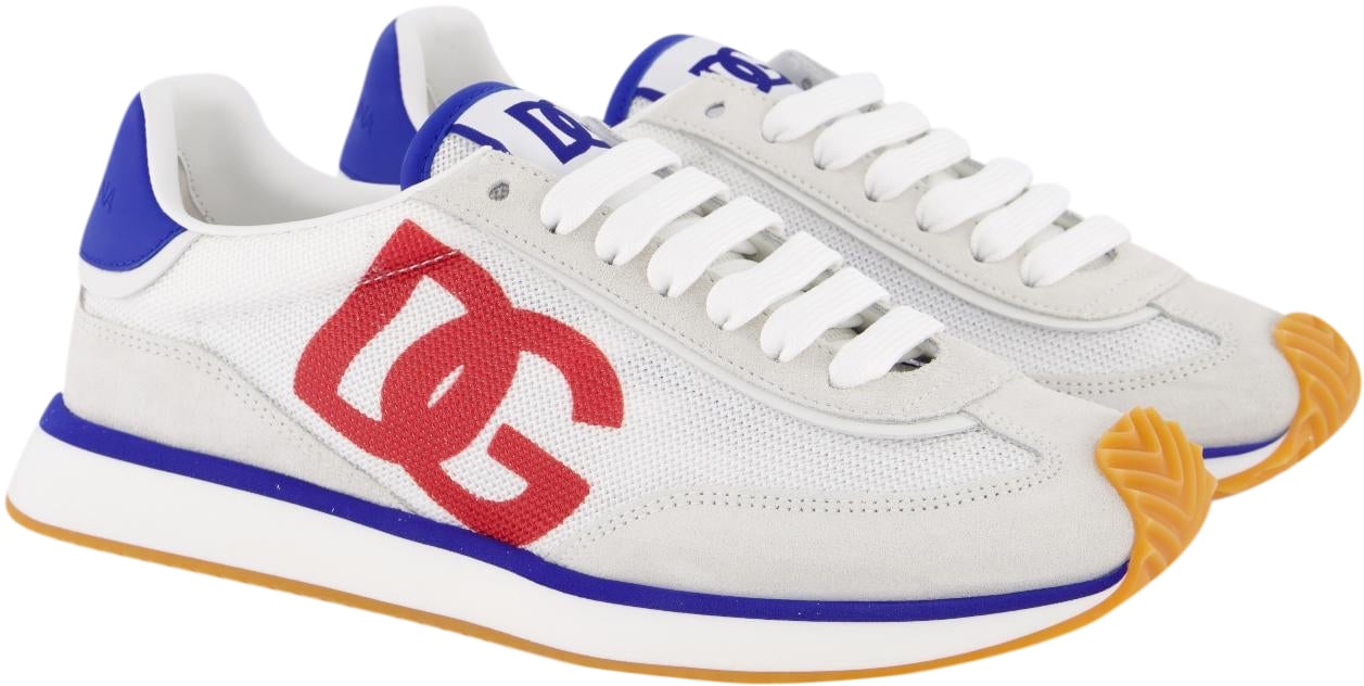 Dolce & Gabbana Dames Cushion Sneaker Wit/Multi Wit