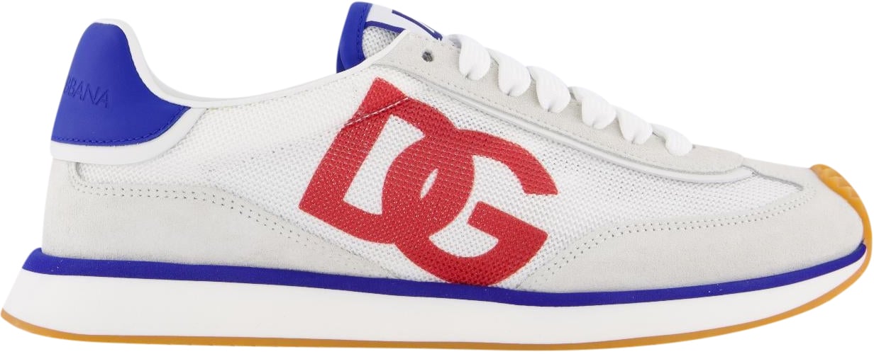 Dolce & Gabbana Dames Cushion Sneaker Wit/Multi Wit