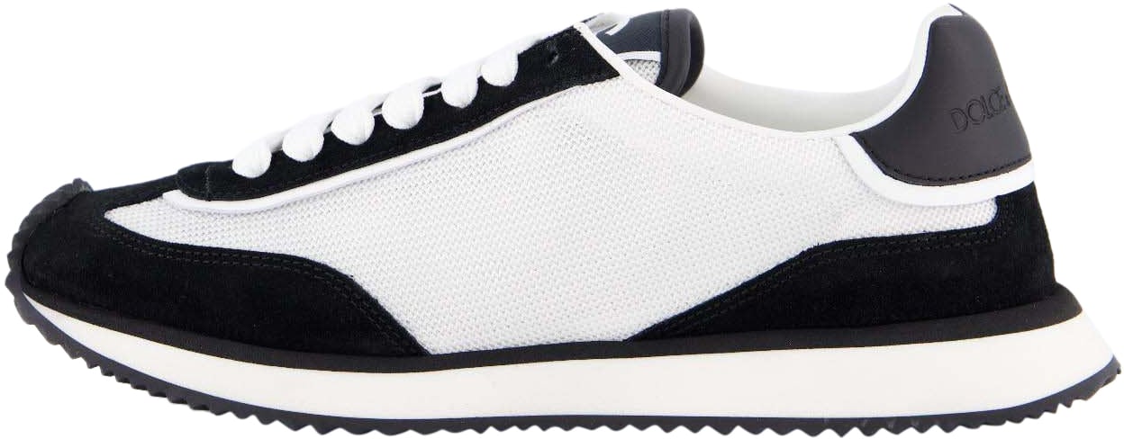 Dolce & Gabbana Dames Cushion Sneaker Wit/Zwart Wit