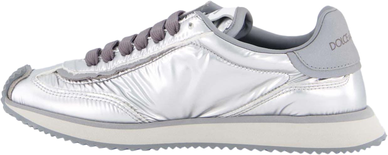 Dolce & Gabbana Dames Cushion Sneaker Metallic Metallic