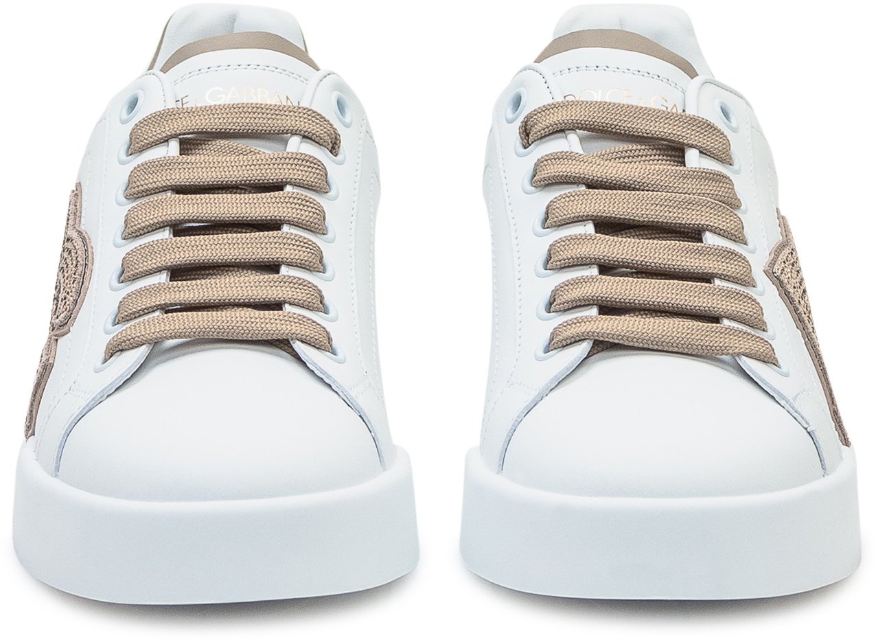 Dolce & Gabbana Sneakers Logo Oversize Wit