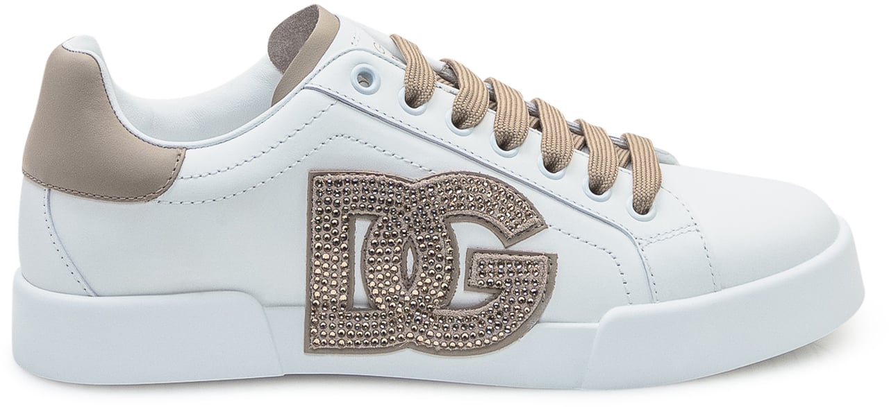 Dolce & Gabbana Sneakers Logo Oversize Wit