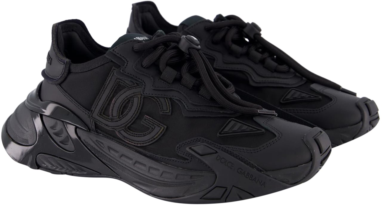 Dolce & Gabbana Dames Day faster Sneaker Zwart Zwart
