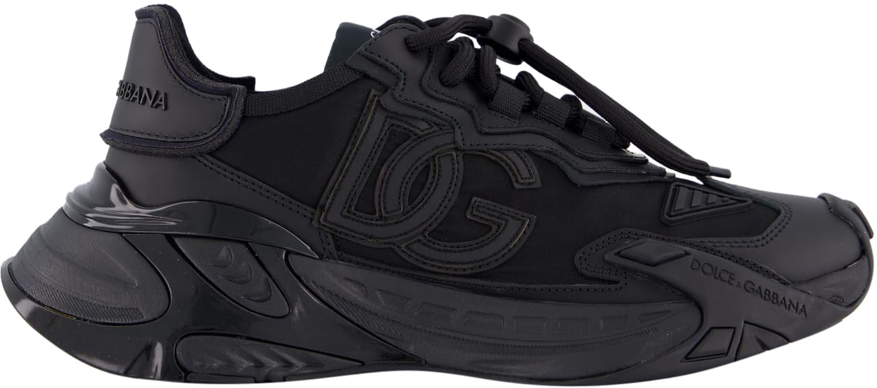 Dolce & Gabbana Dames Day faster Sneaker Zwart Zwart