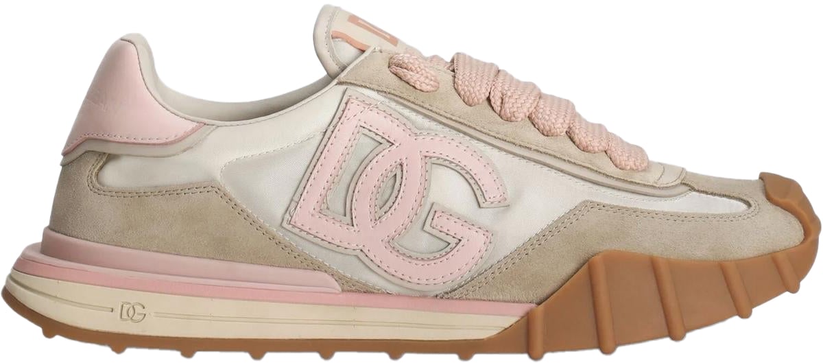 Dolce & Gabbana Dames Low-Top Sneakers Beige