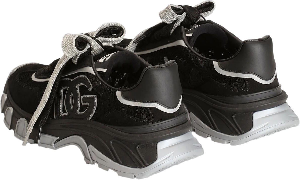 Dolce & Gabbana Dames Country Road Sneakers Zwart Zwart