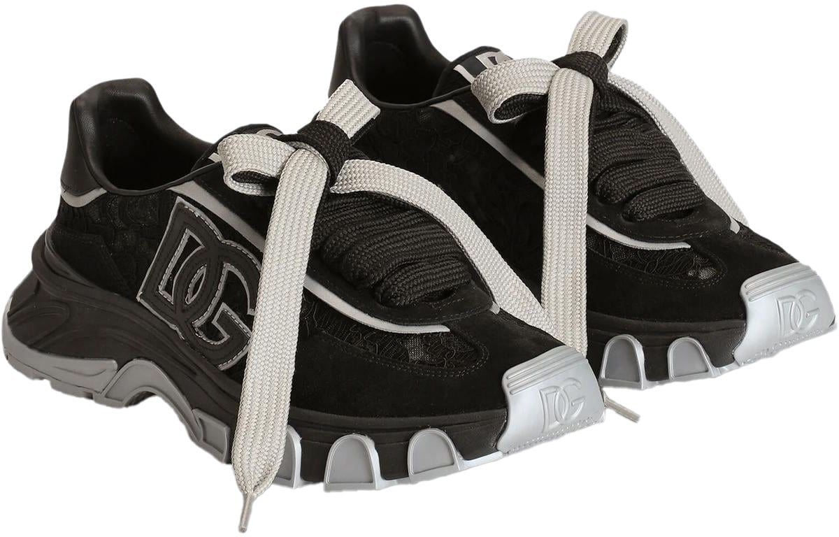 Dolce & Gabbana Dames Country Road Sneakers Zwart Zwart