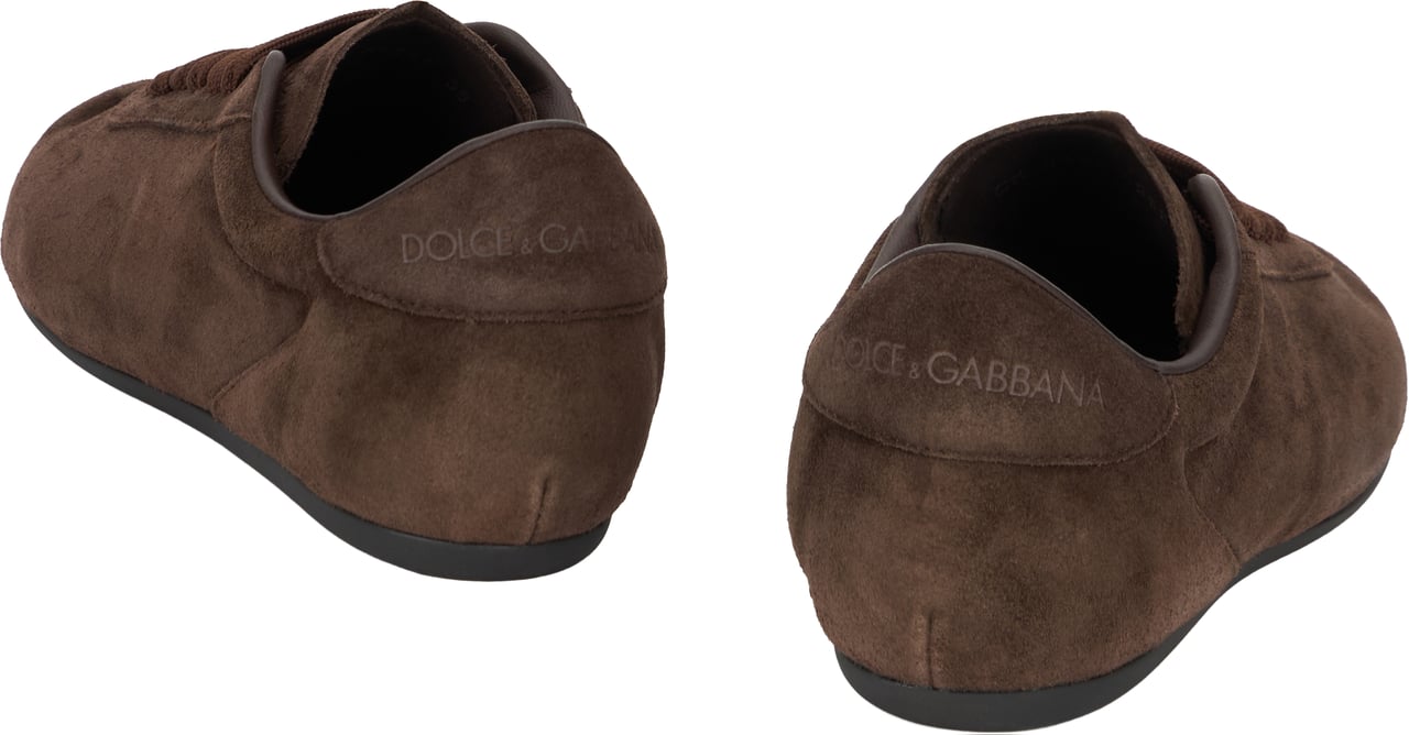 Dolce & Gabbana Fitted sneakers Bruin