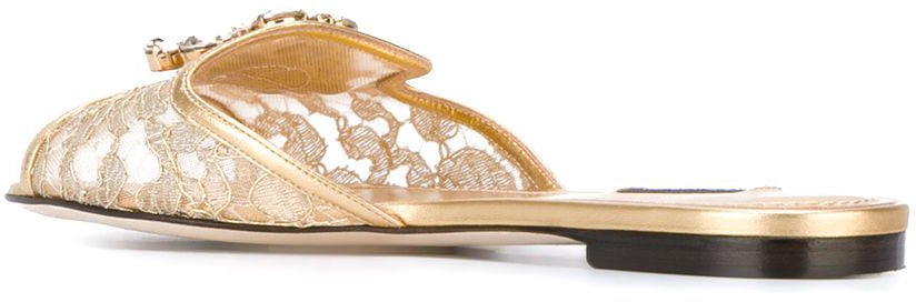 Dolce & Gabbana Sandals Golden Goud