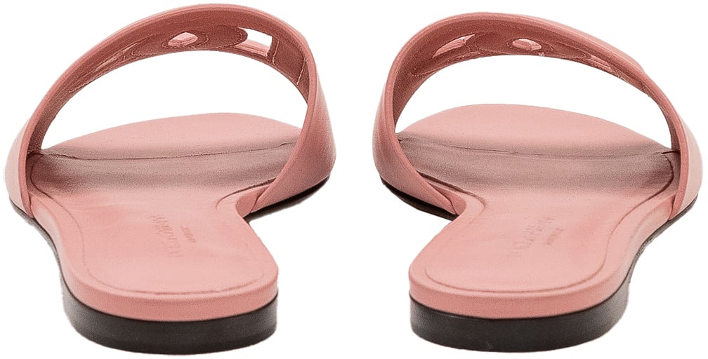 Dolce & Gabbana Ciabatta Flat con Fascia Ampia Roze