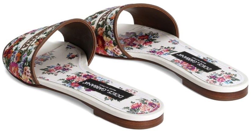 Dolce & Gabbana Sandals Pink Wit