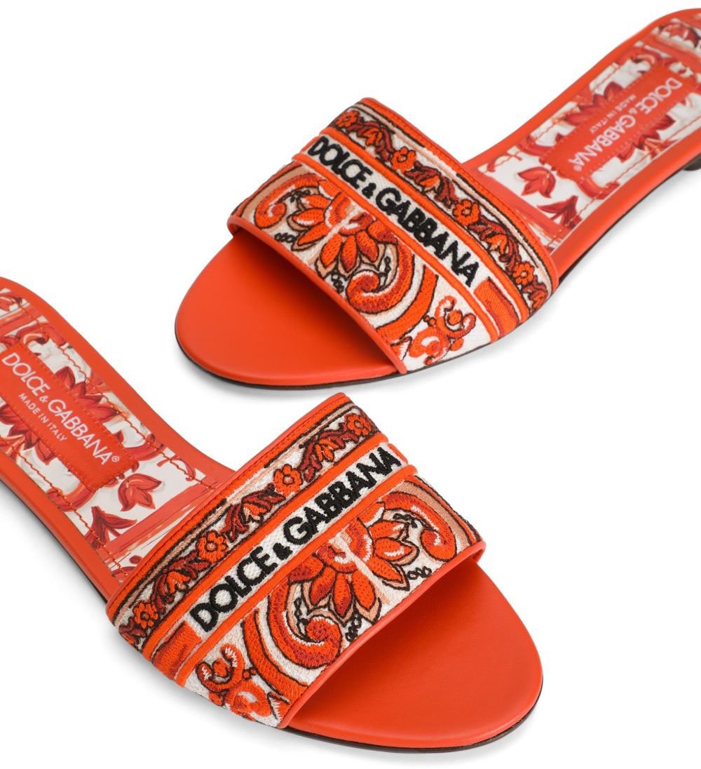 Dolce & Gabbana Sandals Orange Oranje