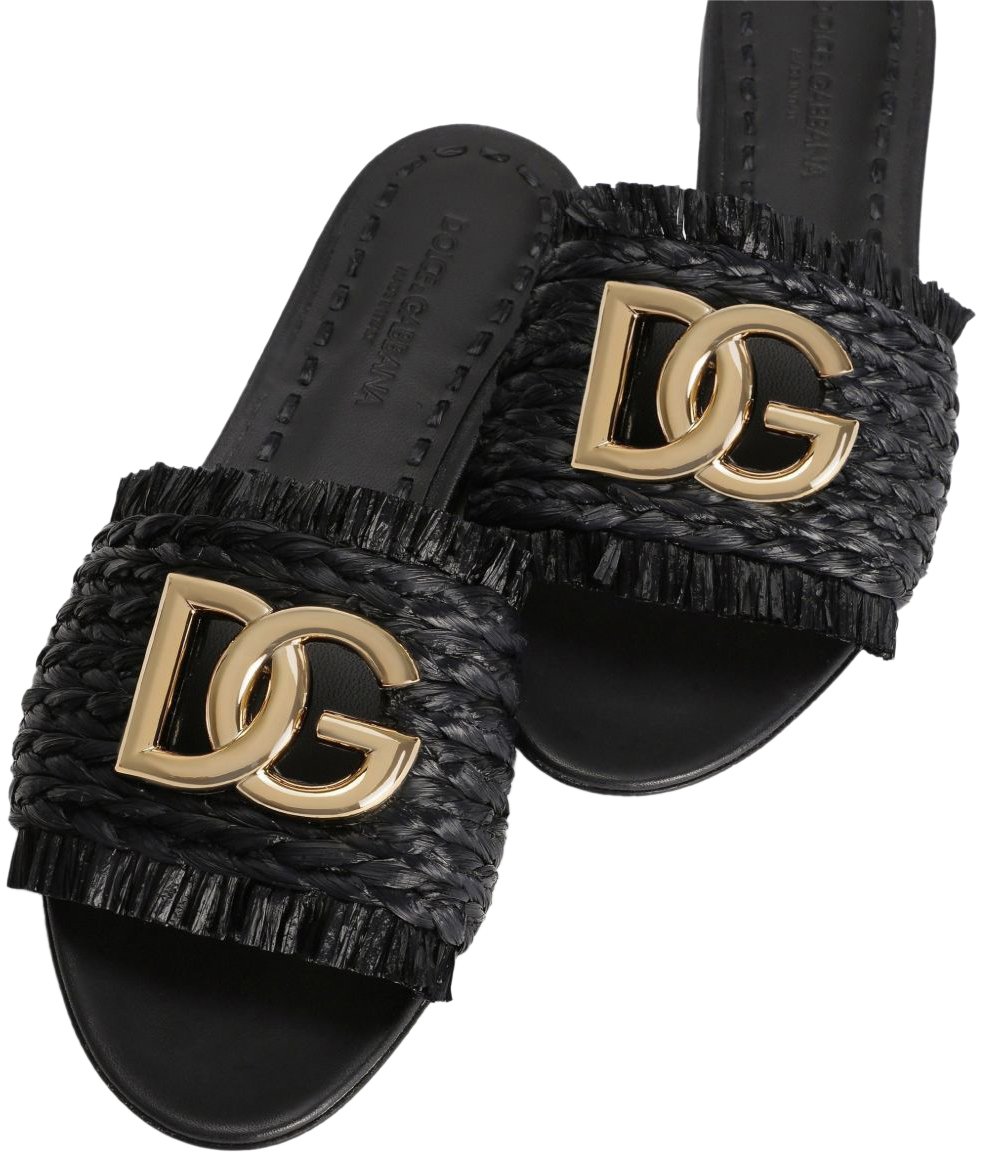 Dolce & Gabbana Sandals Black Zwart