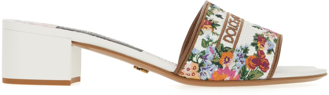 Dolce & Gabbana Dolce&gabbana Multicolor canvas sandals Divers