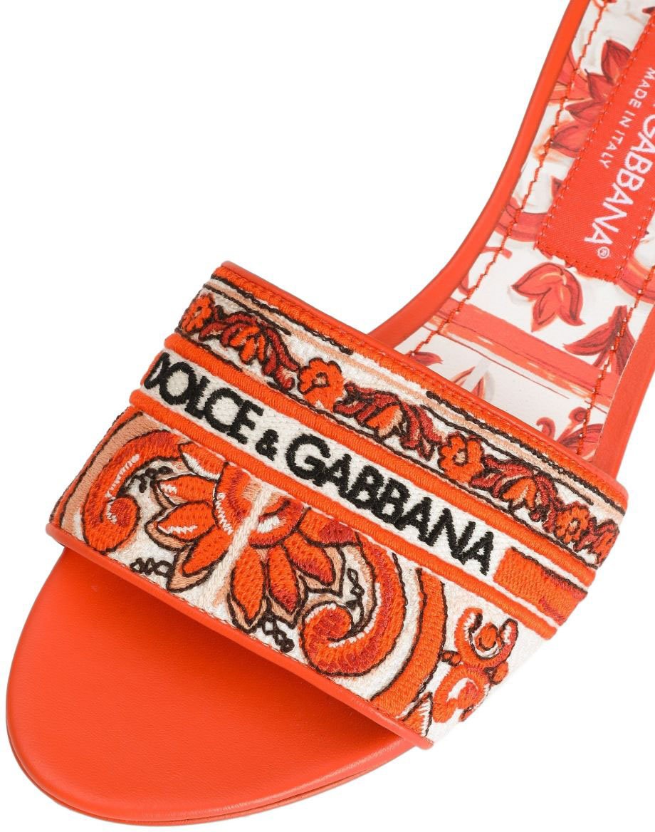 Dolce & Gabbana Sandals Orange Oranje