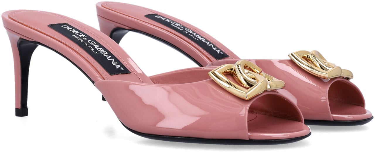 Dolce & Gabbana Keira Mule Rosa Roze