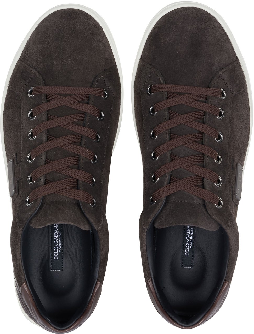 Dolce & Gabbana Sneaker dunkelbraun Bruin