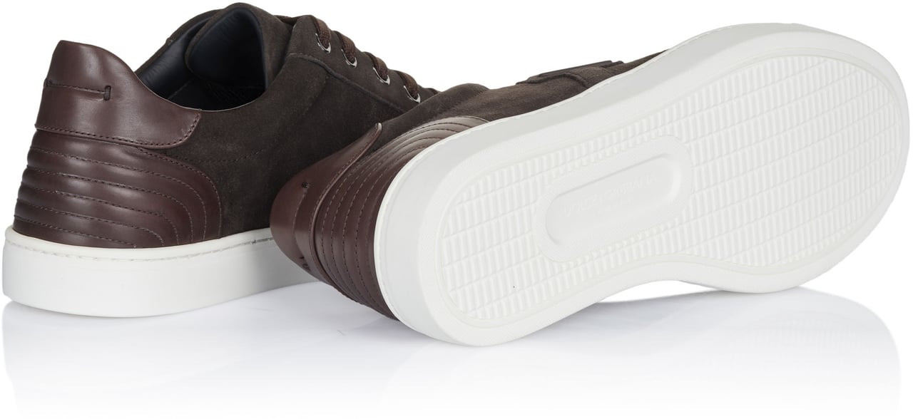 Dolce & Gabbana Sneaker dunkelbraun Bruin