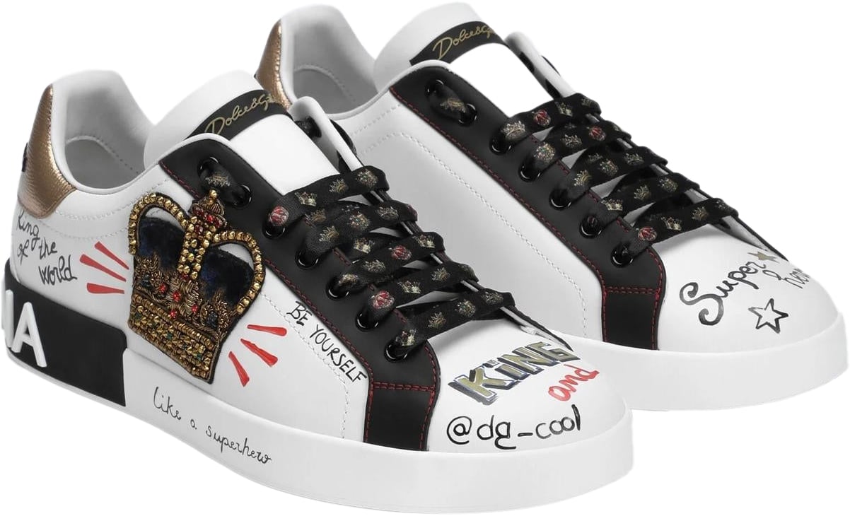 Dolce & Gabbana Heren Low-Top Sneakers Wit