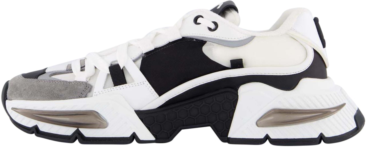 Dolce & Gabbana Heren Airmaster Sneakers Wit/Zwart Wit