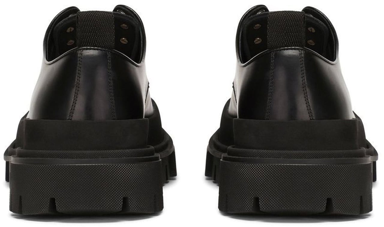 Dolce & Gabbana Dolce & Gabbana Leather Derbies Zwart