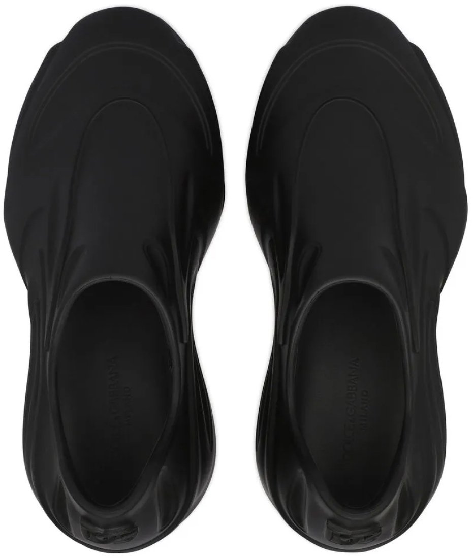 Dolce & Gabbana Rubber Toy Logo Sneakers Zwart