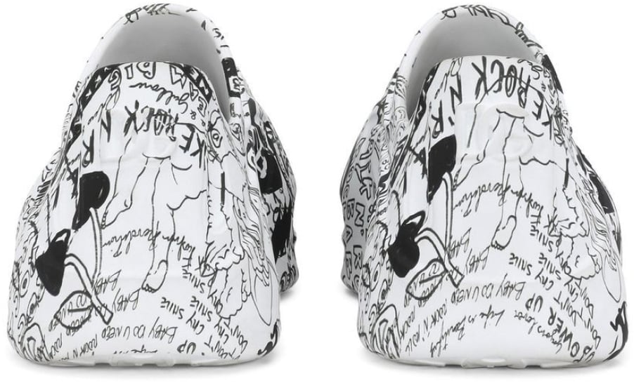 Dolce & Gabbana Toy Graffiti-print Logo Sneakers Divers