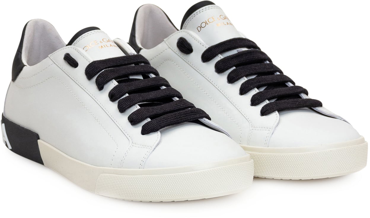 Dolce & Gabbana Sneakers Portofino Vintage Wit