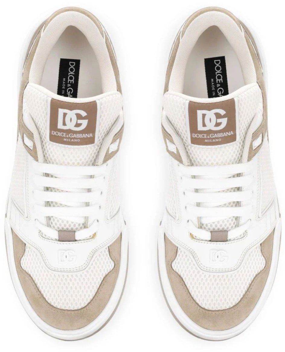 Dolce & Gabbana New Roma Logo Sneakers Wit