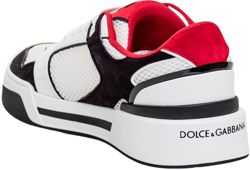 Dolce & Gabbana Sneaker con Logo Zwart