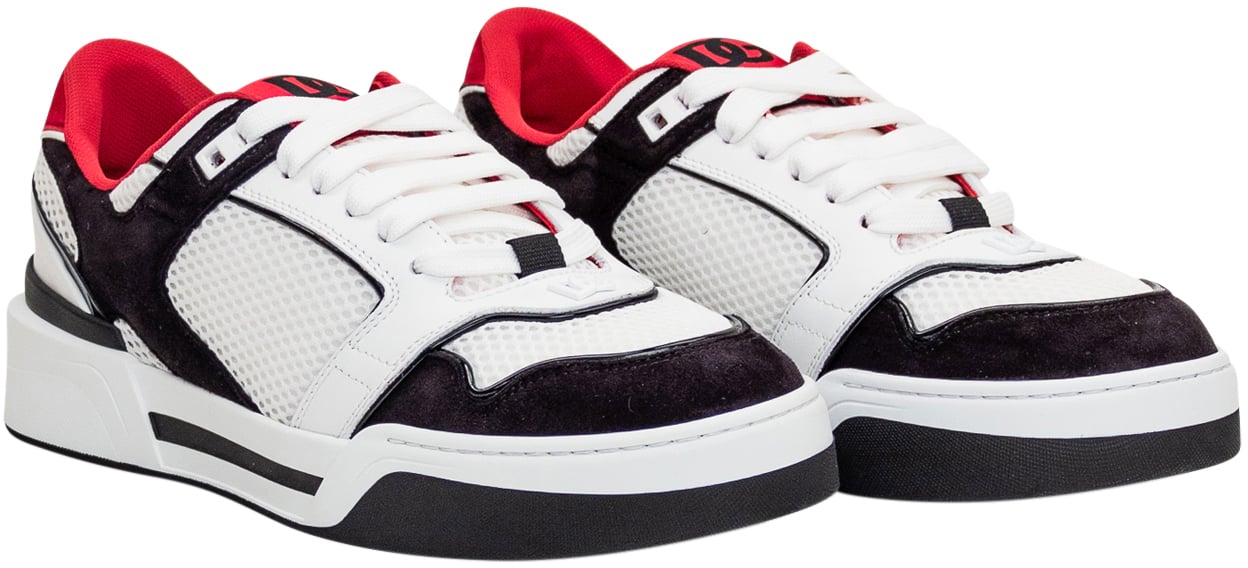 Dolce & Gabbana Sneaker con Logo Zwart