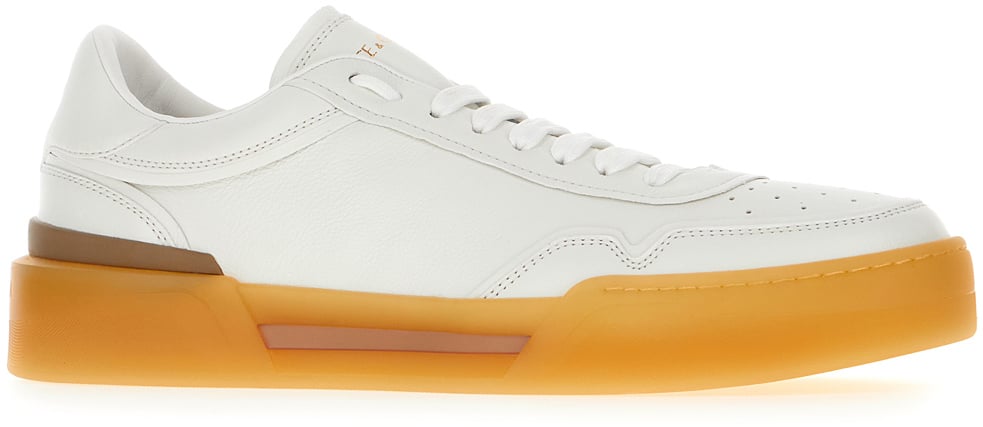 Dolce & Gabbana Dolce&gabbana White leather New Roma sneakers Wit