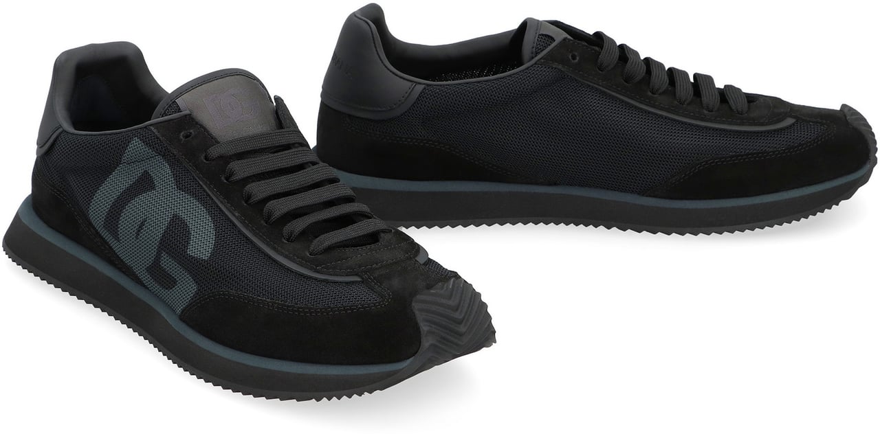 Dolce & Gabbana DG CUSHION low-top sneakers Zwart
