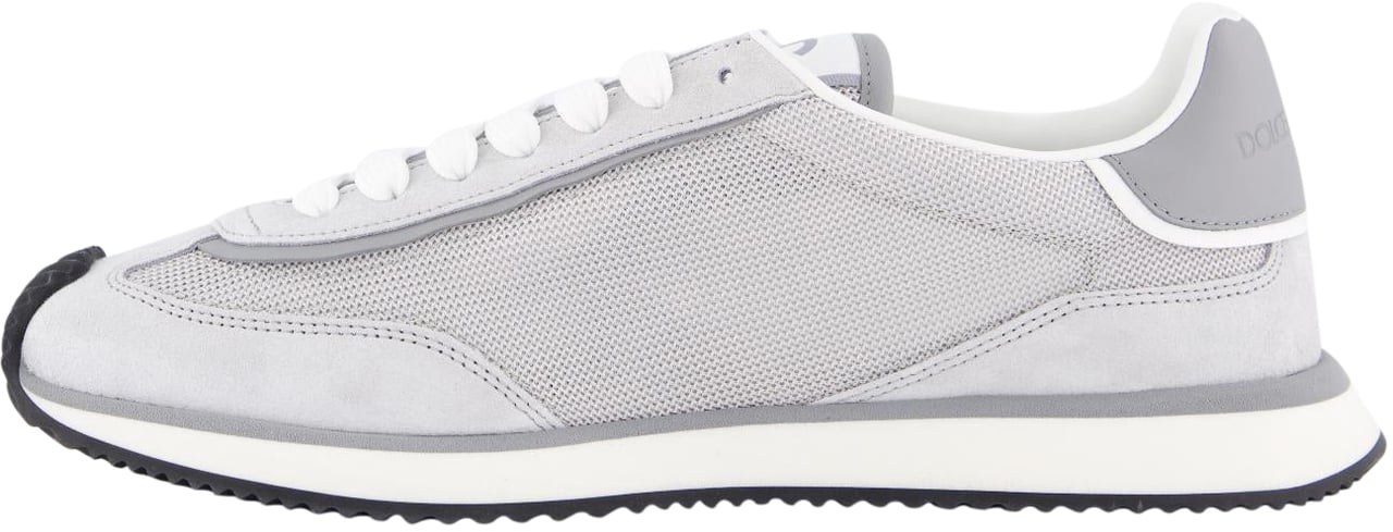 Dolce & Gabbana Heren Cushion Sneaker Mixed Grijs Grijs