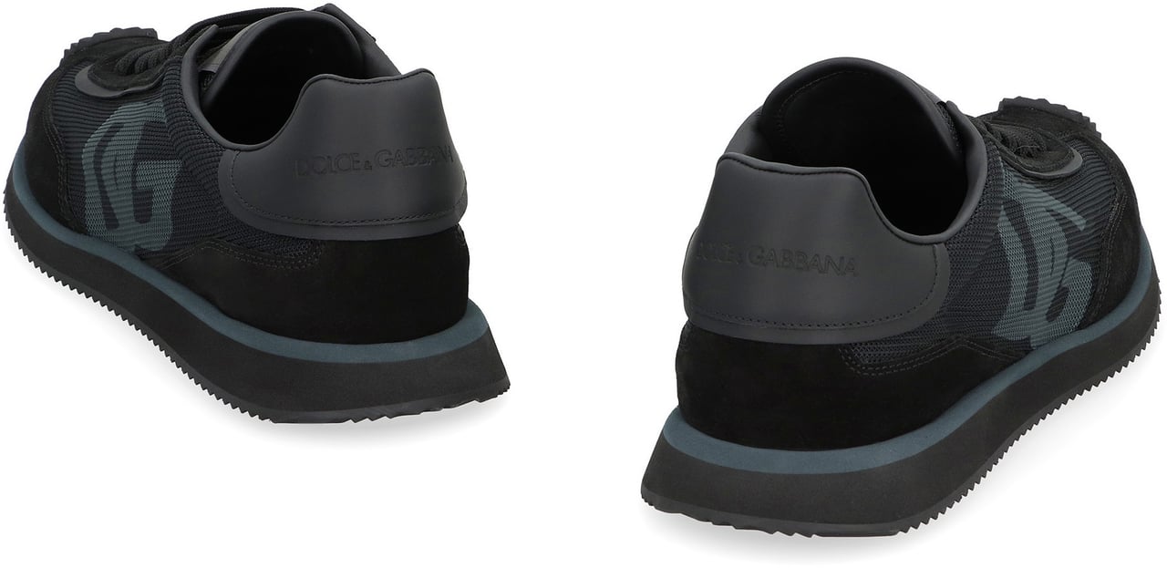Dolce & Gabbana DG CUSHION low-top sneakers Zwart