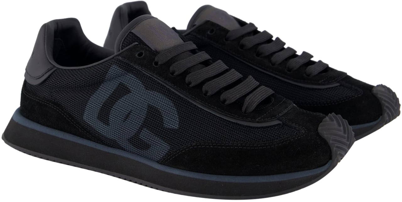Dolce & Gabbana Dolce&Gabbana Heren Cushion Sneaker Zwart Zwart