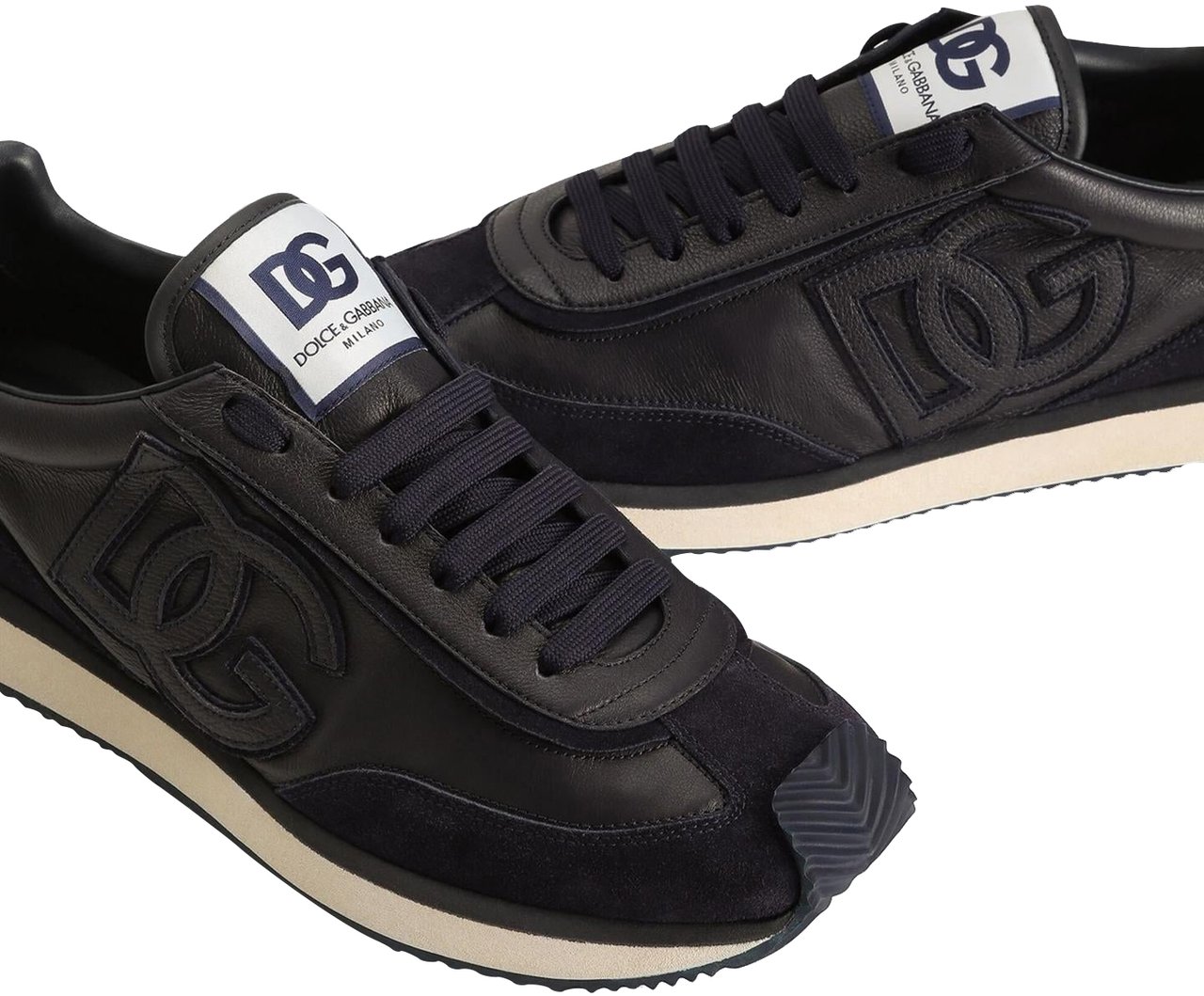 Dolce & Gabbana Heren Low-Top Sneakers Blauw