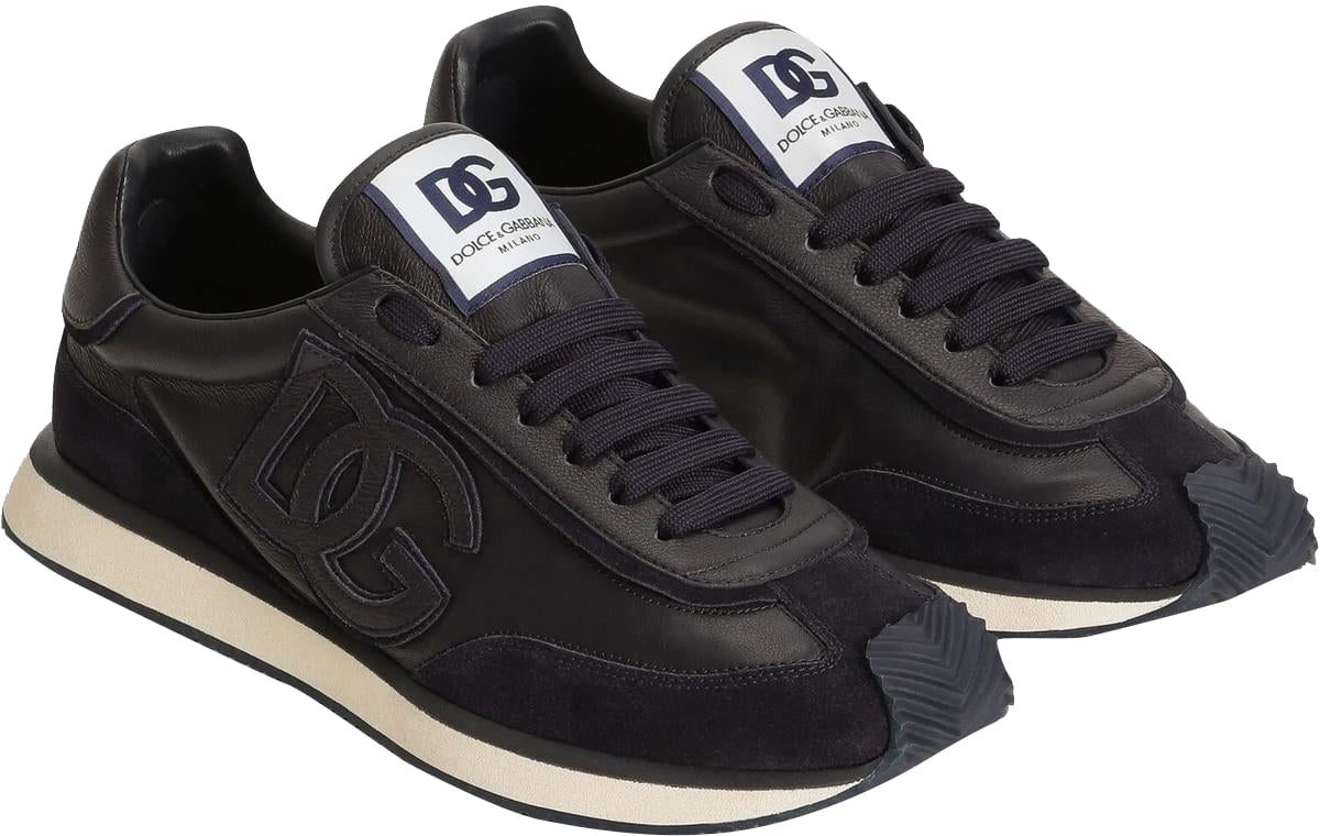 Dolce & Gabbana Heren Low-Top Sneakers Blauw