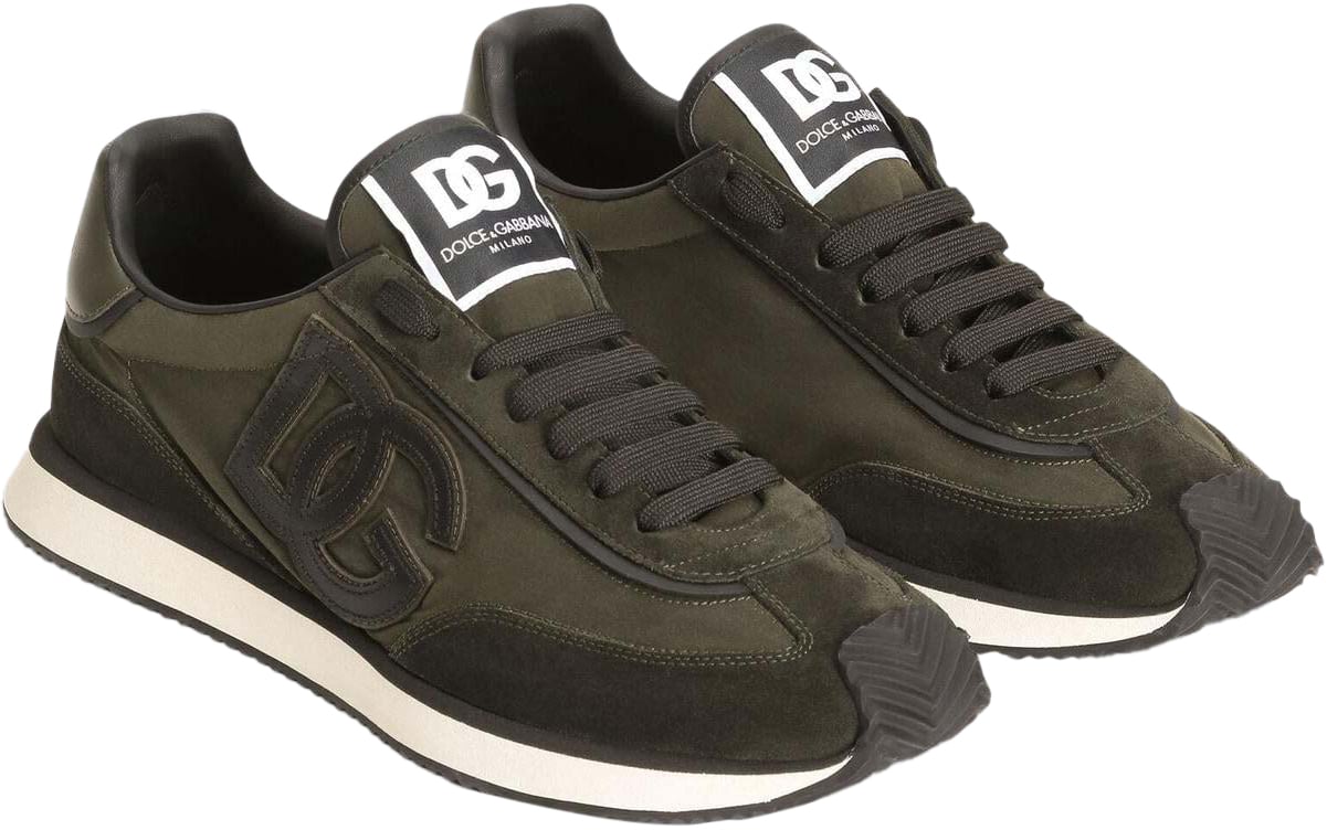 Dolce & Gabbana Heren Low-Top Sneakers Groen