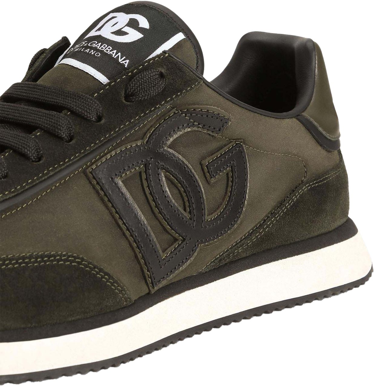 Dolce & Gabbana Heren Low-Top Sneakers Groen