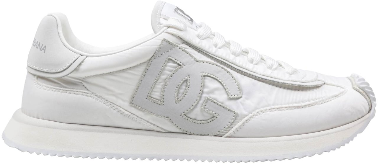 Dolce & Gabbana Dolce & gabbana cushion sneaker in mixed materials color white Wit