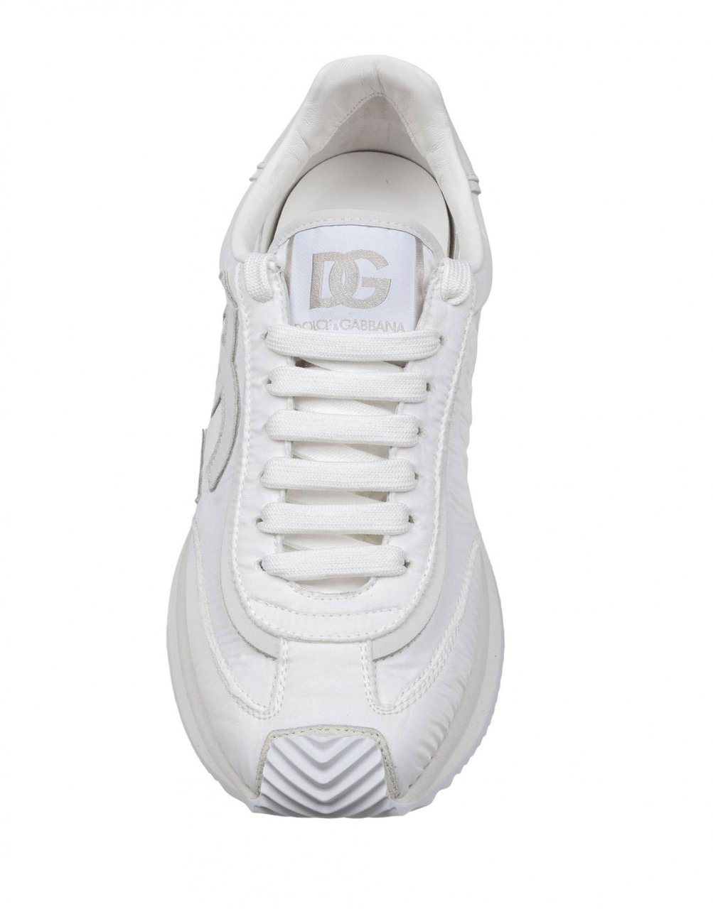 Dolce & Gabbana Dolce & gabbana cushion sneaker in mixed materials color white Wit