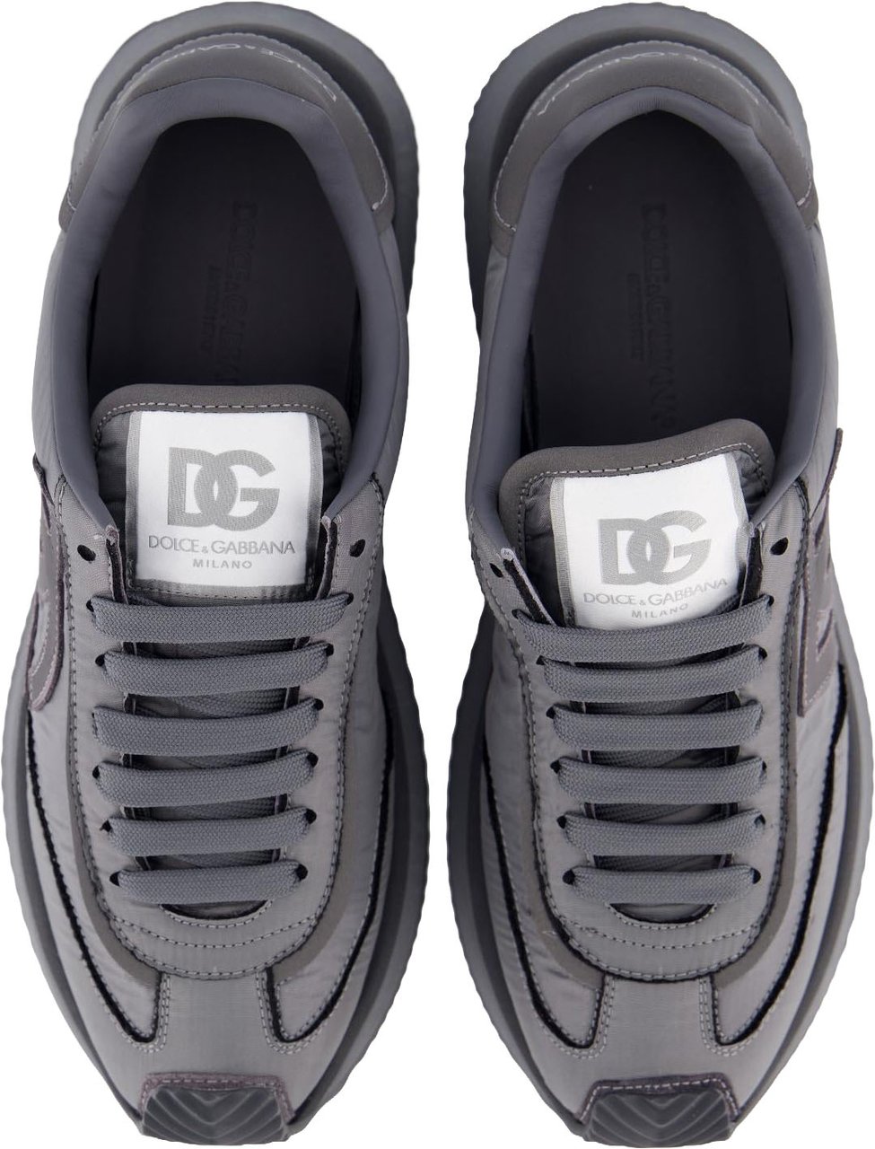 Dolce & Gabbana Dolce&Gabbana Heren Cushion Sneaker Grijs Grijs