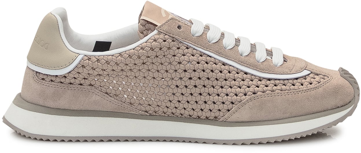 Dolce & Gabbana Sneaker Intrecciata Beige