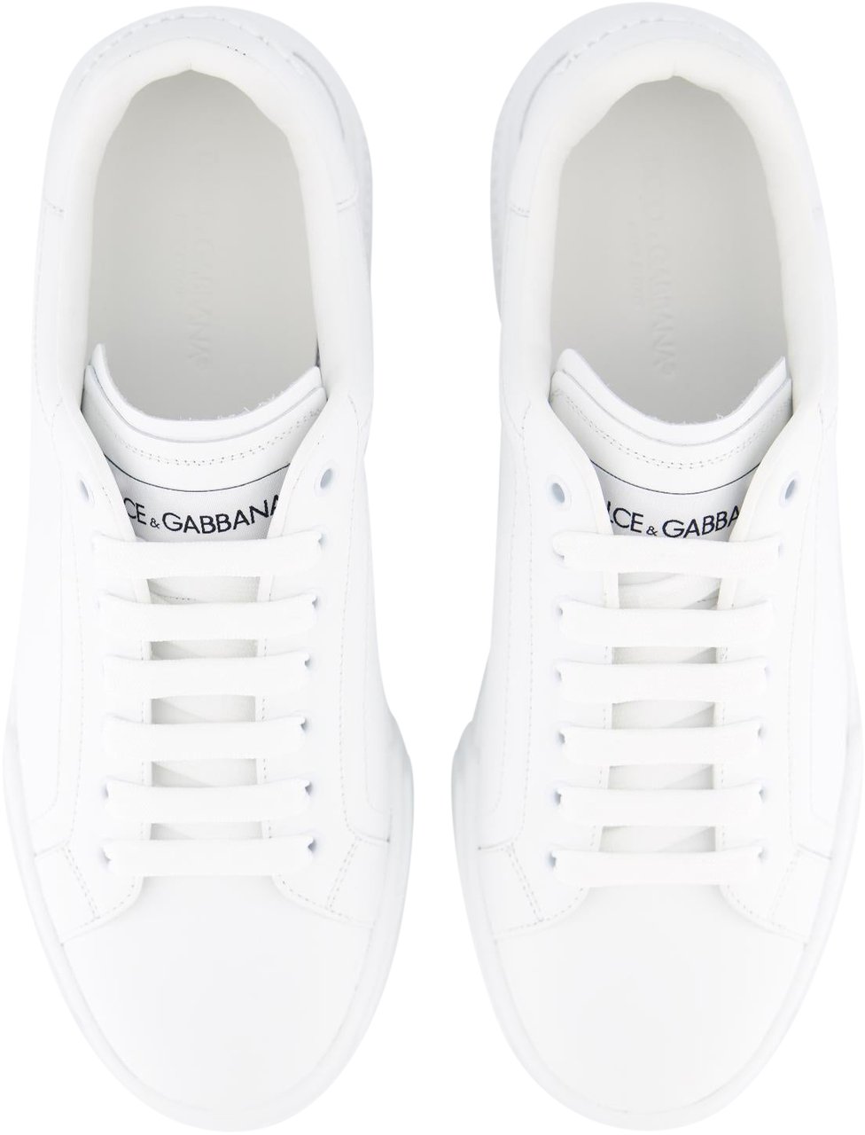 Dolce & Gabbana Heren Portofino Sneaker Wit Wit