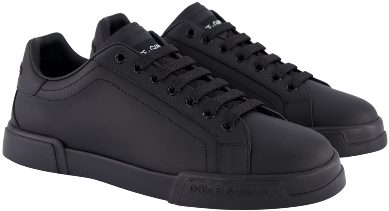 Dolce & Gabbana Heren Portofino Sneaker Zwart Zwart