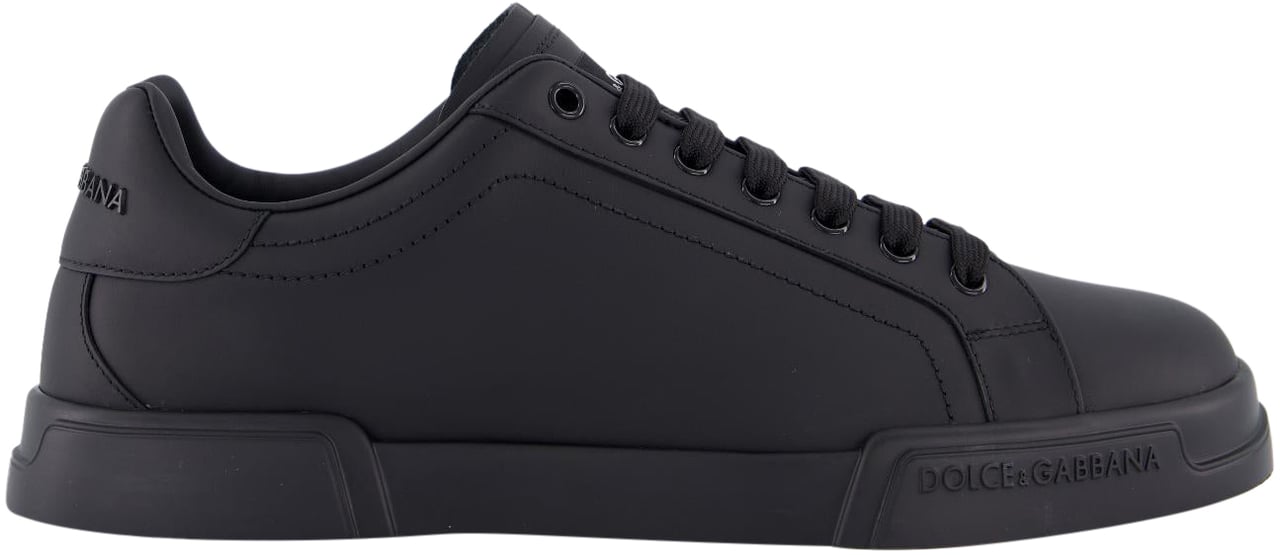 Dolce & Gabbana Heren Portofino Sneaker Zwart Zwart