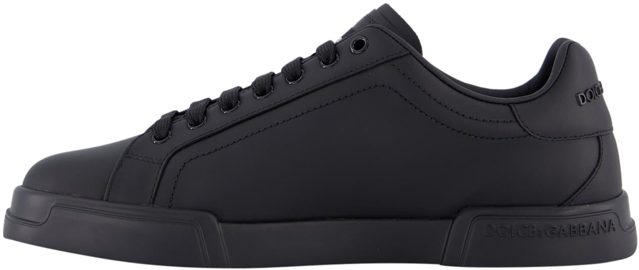 Dolce & Gabbana Heren Portofino Sneaker Zwart Zwart