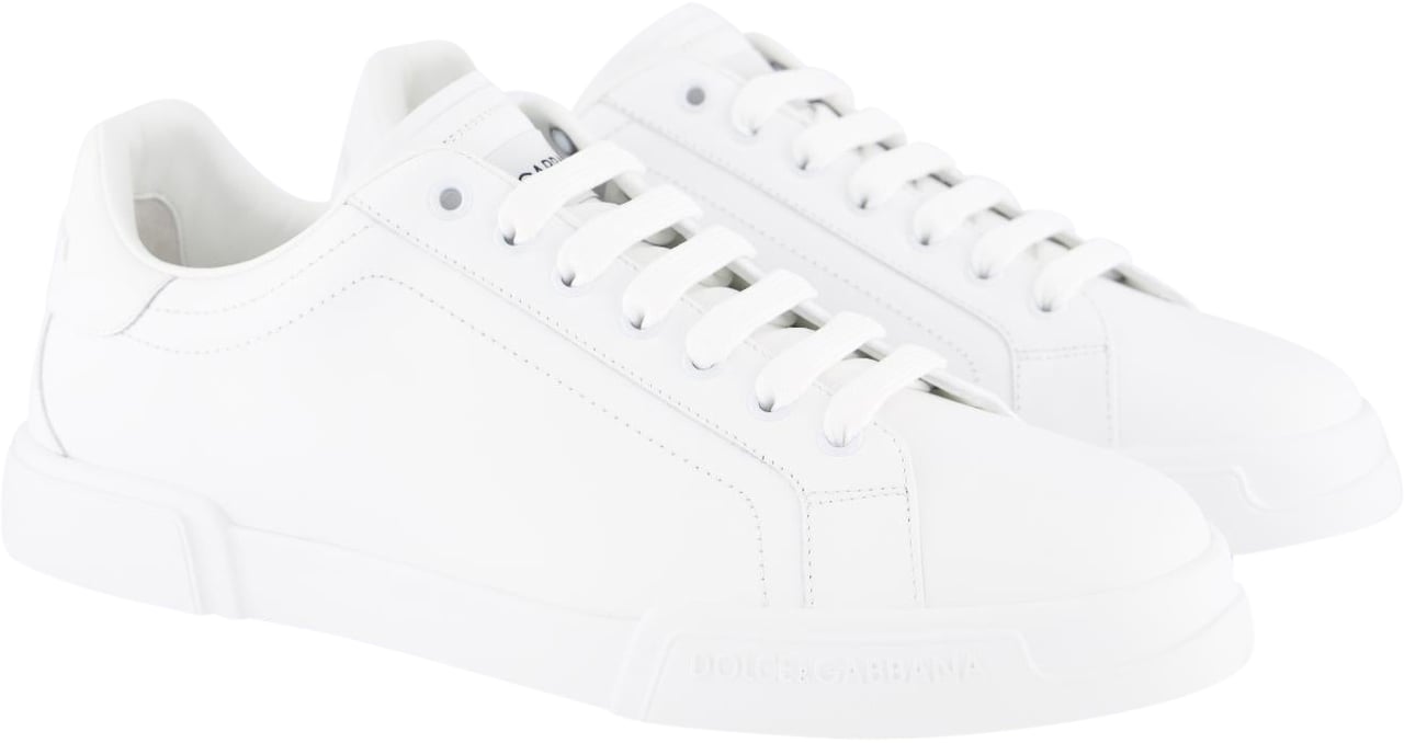 Dolce & Gabbana Heren Portofino Sneaker Wit Wit